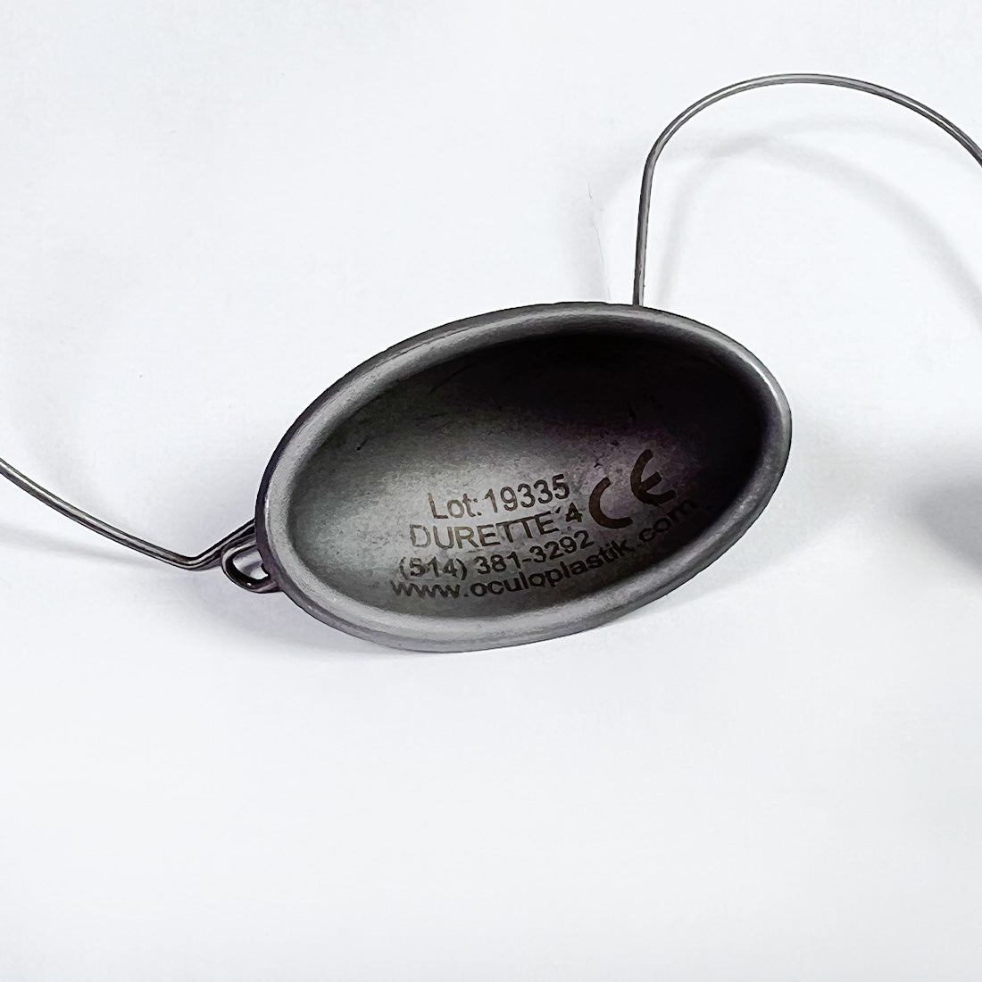 Oculo Plastik Durette 4 Stainless Steel Patient Eye Shields Laser Safety