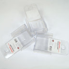 OD Literature Holder Pamphlet Brochure 4-3/8 x 7-3/4 x 3-1/4 Cracked Plastic 3pk