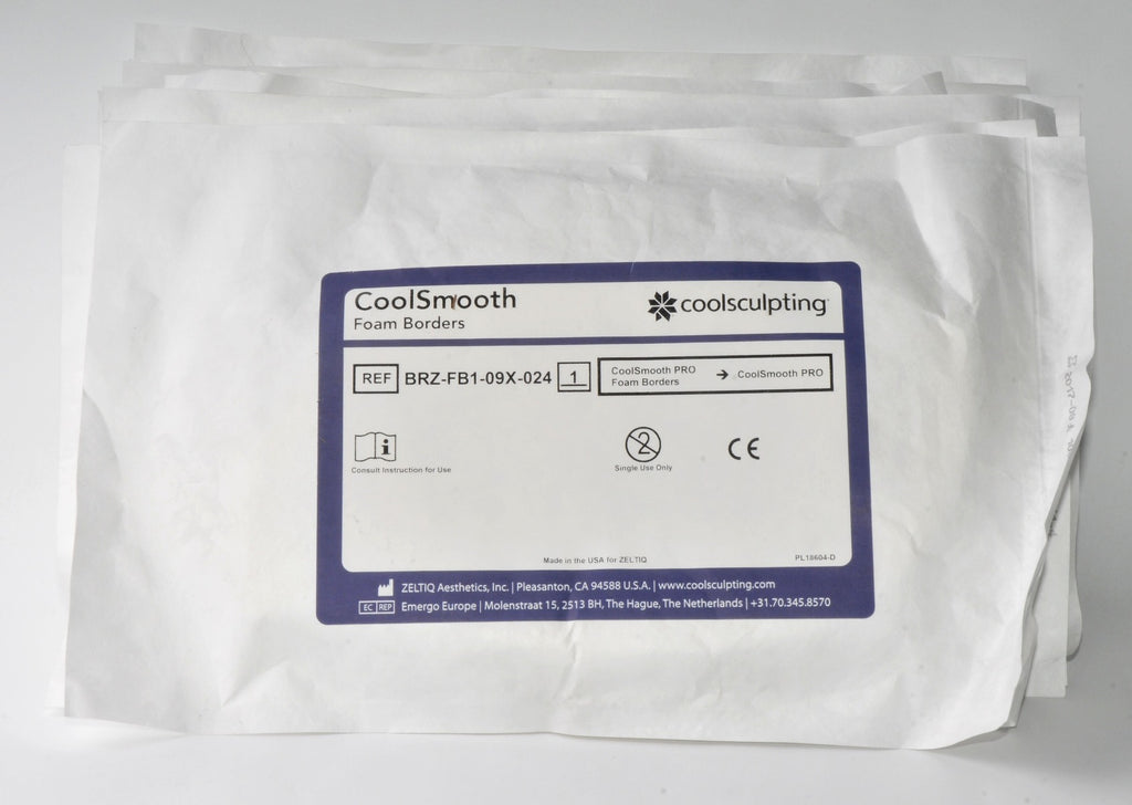 Zeltiq coolsculpting CoolSmooth FOAM BORDERS BRZ-FB1-09X-024 9pc Lot Exp 8/17