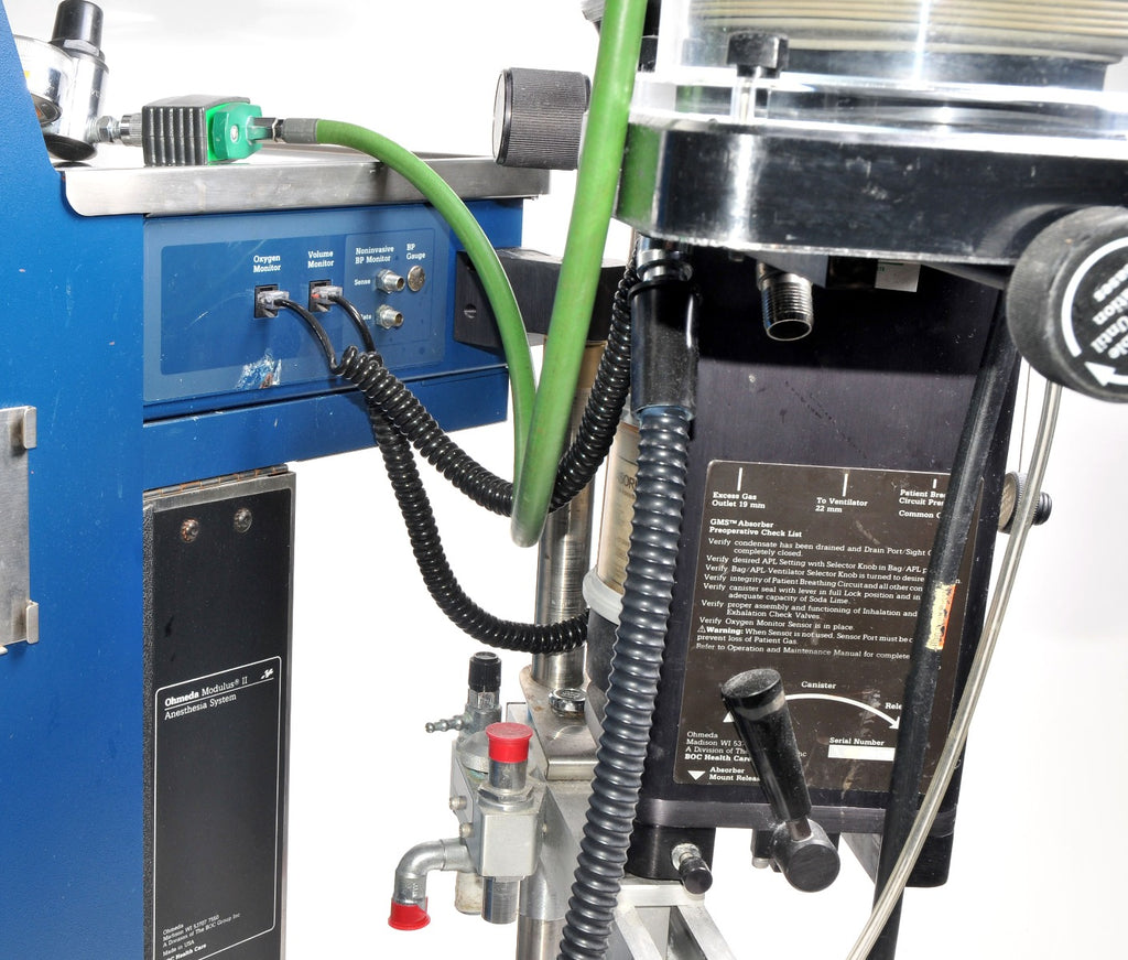 Ohmeda Modulus II Anesthesia Cart Gas Machine Sevotec 5 Tec 6 Ventilator * AS IS