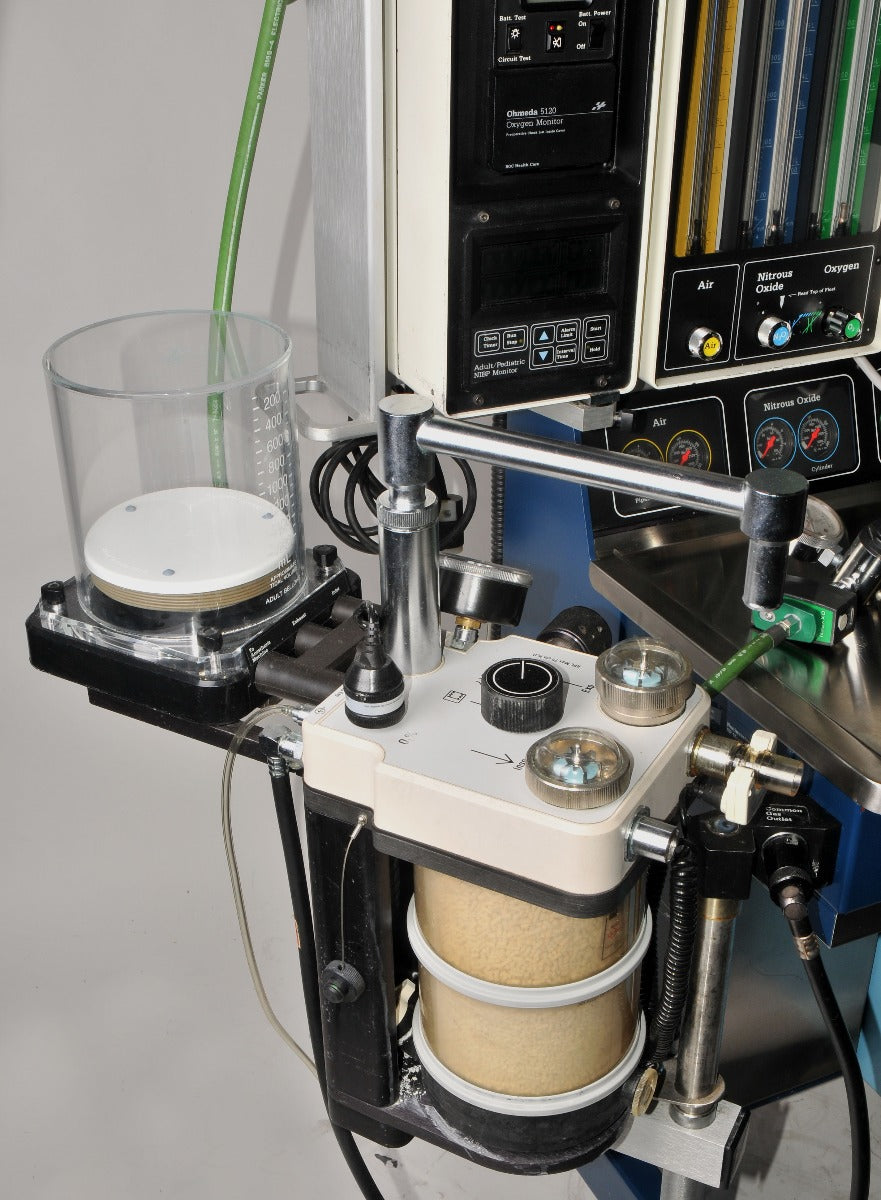 Ohmeda Modulus II Anesthesia Cart Gas Machine Sevotec 5 Tec 6 Ventilator * AS IS