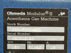 Ohmeda Modulus II ANESTHESIA System Sevotec 5 Tec 6 Ventilator PARTS AS IS