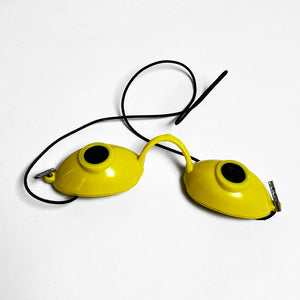 Laser IPL Patient Eye Shield Safety Eyewear Yellow Goggle Glasses