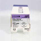 Surgical Specialties Look Polysyn Undyed Braided Coated 5-0 18"/45cm 495B x12Pk