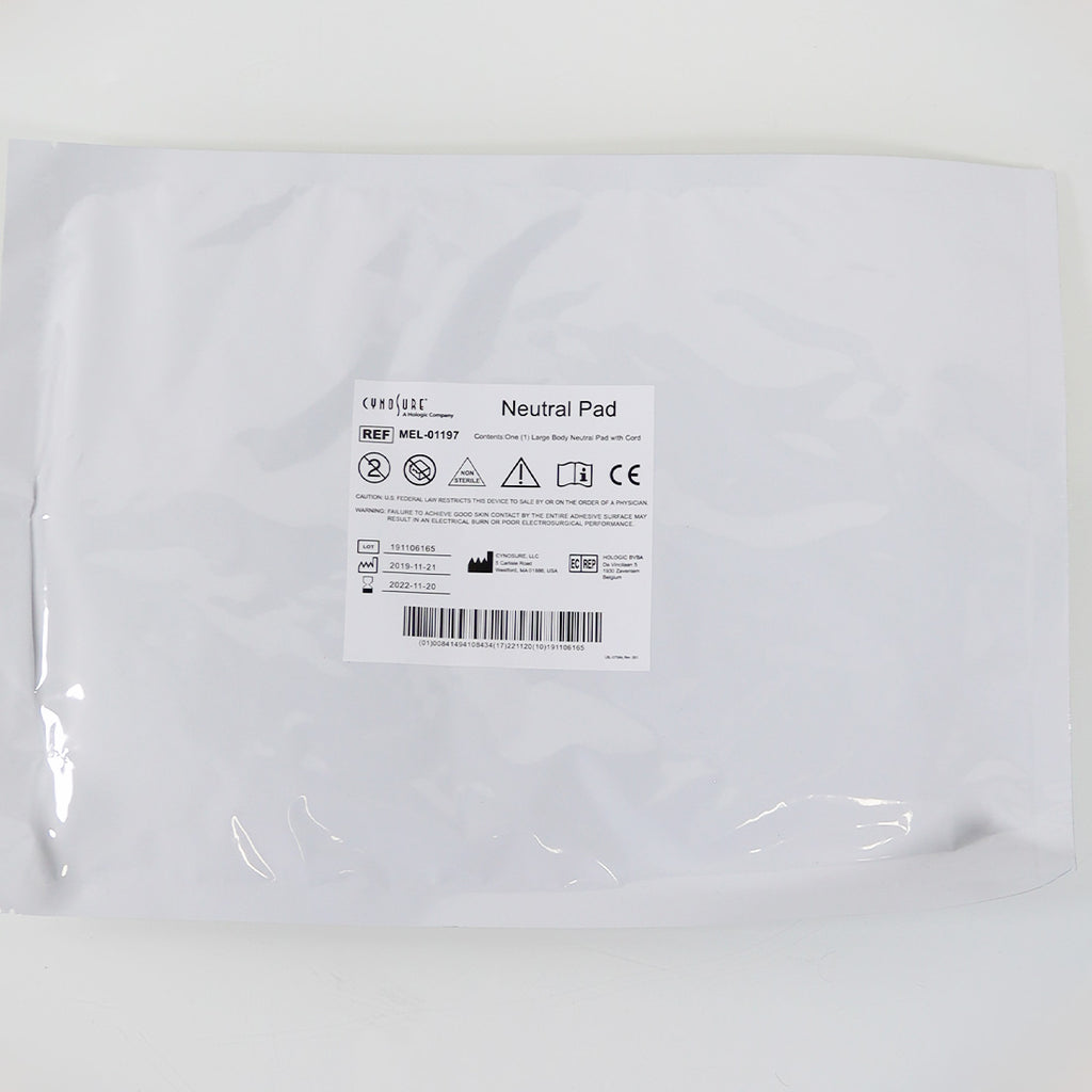 Ellman Cynosure Large Body RF Neutral Pad w/ Cord Electrosurgical MEL-01221 x25