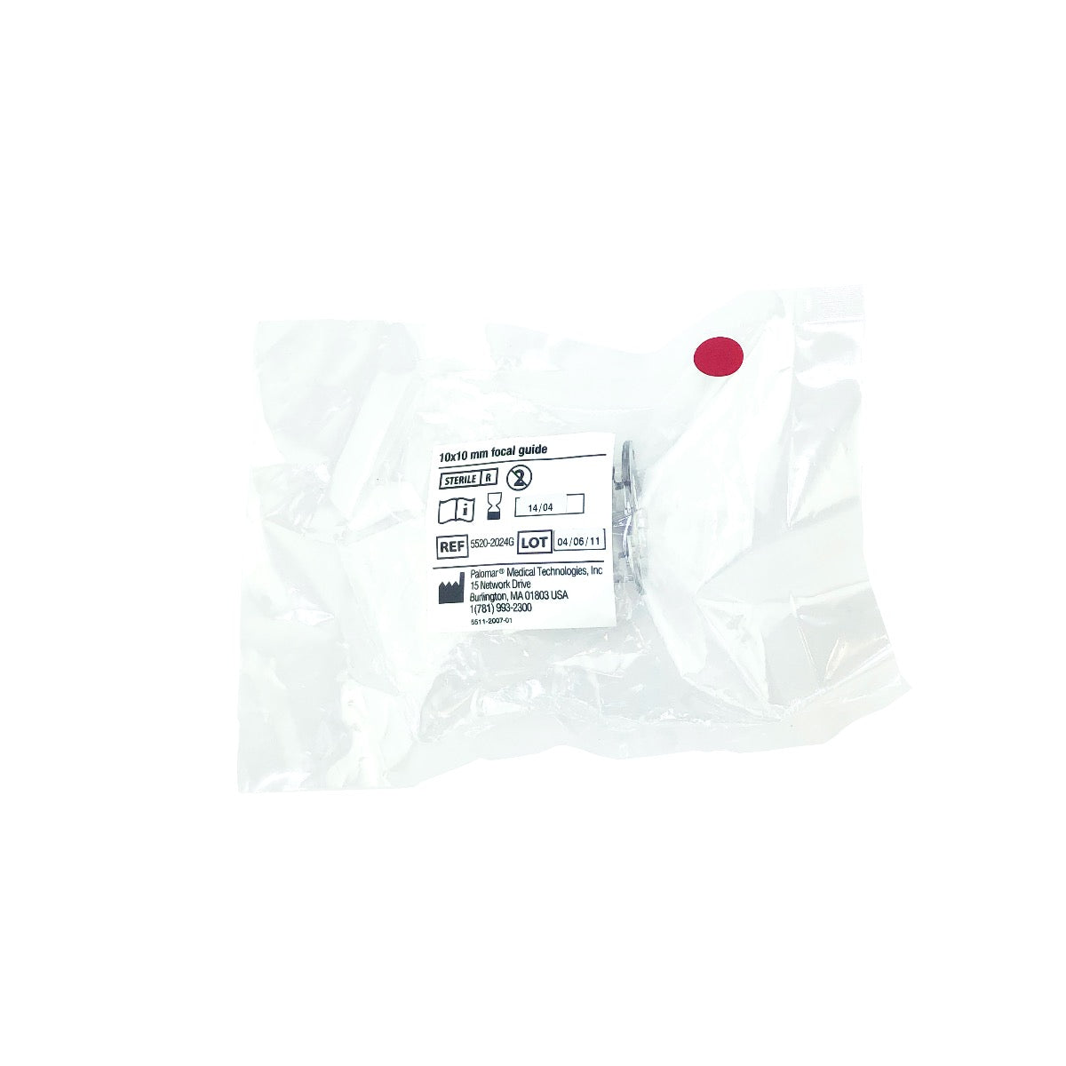 Cynosure Palomar 2940 Handpiece ErYAG 10x10mm Distance Gauge 5520-2024G