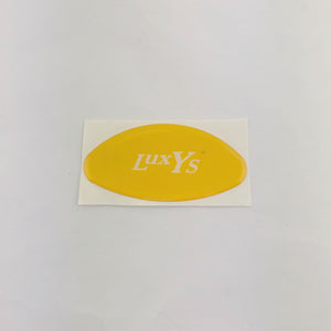 Palomar Lux Ys Yellow IPL Pigmentation Handpiece Adhesive Domed Logo Decal