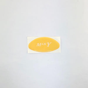 Palomar Max Y Yellow IPL Pigmentation Handpiece Adhesive Domed Logo Decal