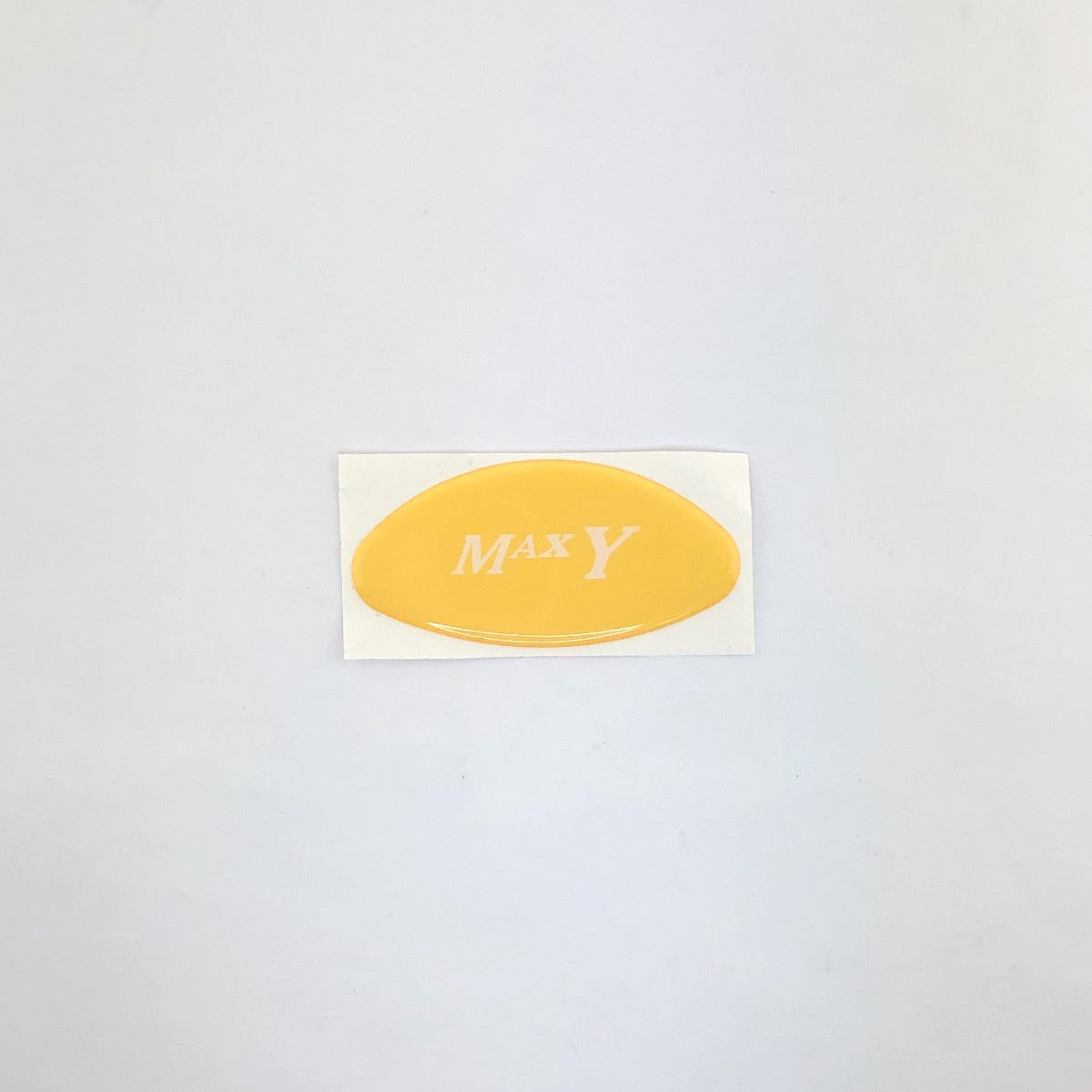 Palomar Max Y Yellow IPL Pigmentation Handpiece Adhesive Domed Logo Decal