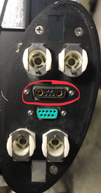 Palomar 300 500 Base Handpiece Replacement Piece Top Serial Connection Female