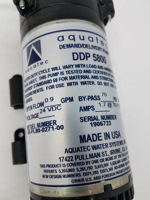 Palomar 300 Laser Water Pump Aquatec DDP 5800 Electric Diaphragm 70 PSI