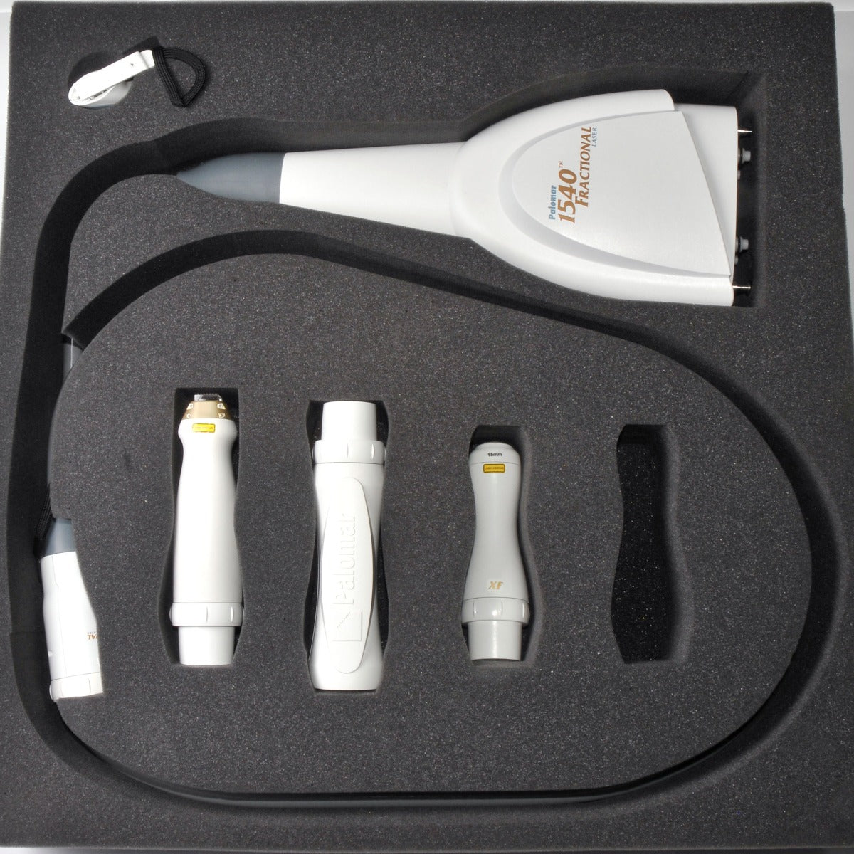 2014 Palomar ICON 1540 Fractional Handpiece w 15mm XF Spot XD Tips & Cal Port