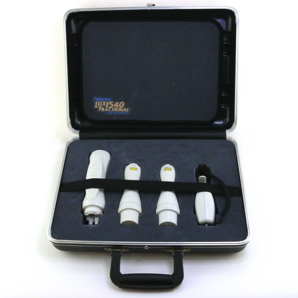 Palomar Lux1540 1540 Fractional Laser Handpiece Optic Set Calibration 15mm 10mm