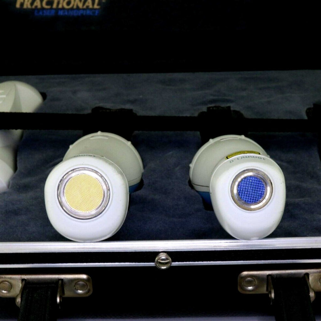 Palomar Lux1540 1540 Fractional Laser Handpiece Optic Set Calibration 15mm 10mm