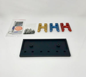 Palomar Starlux 300 & 500 Handpiece Rack Wall Organizer Blue Red Gold Star Lux