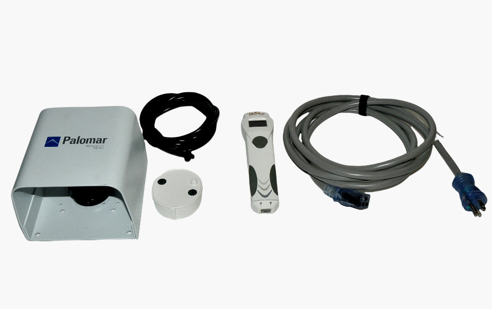 Palomar Vectus 810 nm Diode Hair Removal HR Laser w/2 Optic Tips Skintel Reader