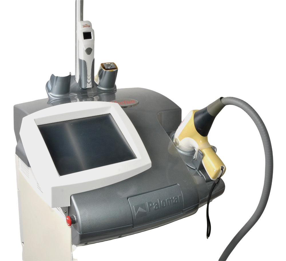 Palomar Vectus 810 nm Diode Hair Removal HR Laser w/2 Optic Tips Skintel Reader