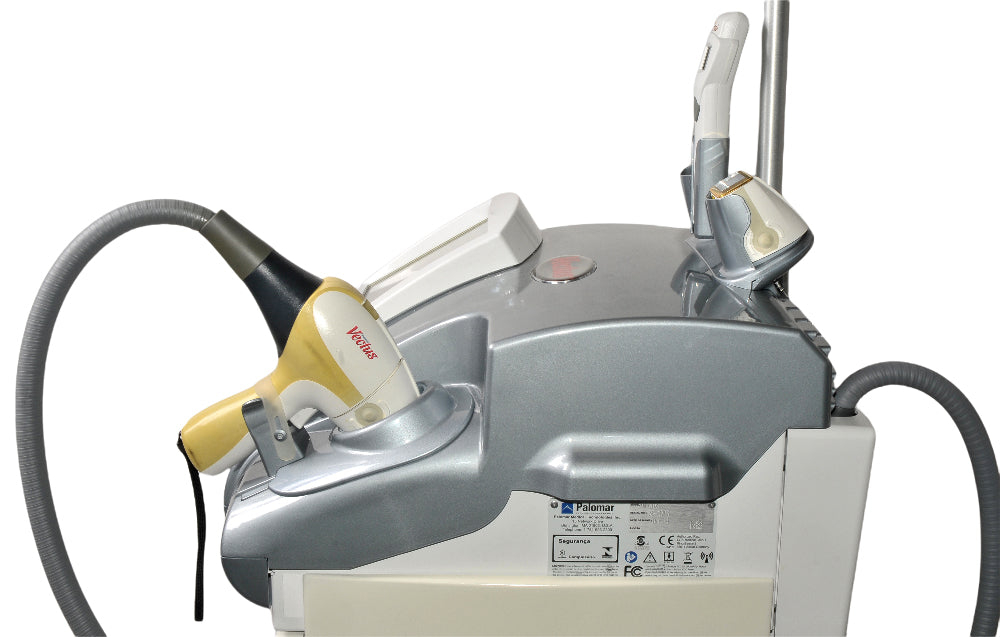Palomar Vectus 810 nm Diode Hair Removal HR Laser w/2 Optic Tips Skintel Reader