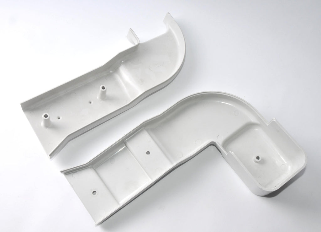 Palomar ICON Back Panel Coolant Conduit Power Plastic Cover 2-Pc OEM * Parts