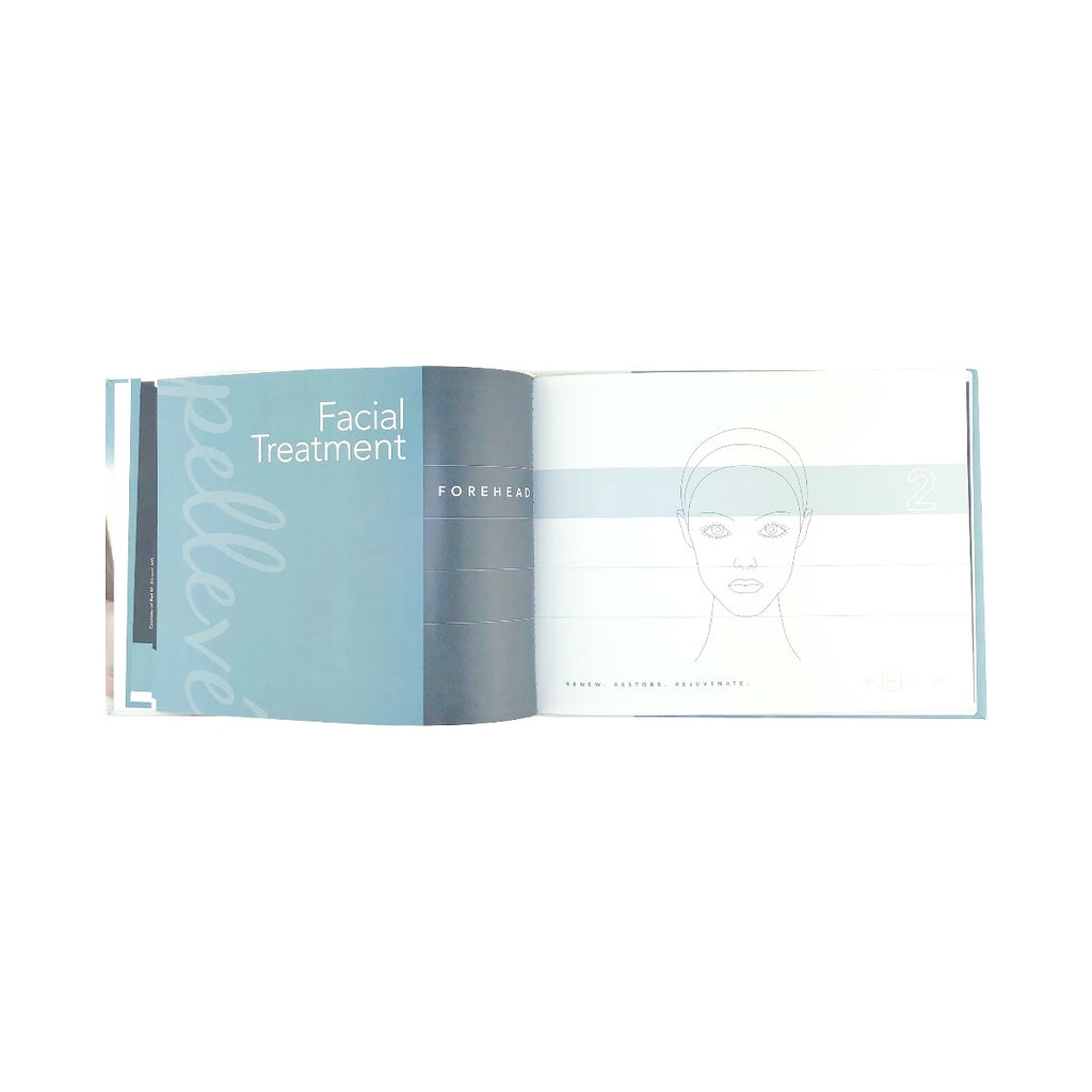 Cynosure Pelleve Renew Restore Rejuvenate Before & After Daily Progress Book