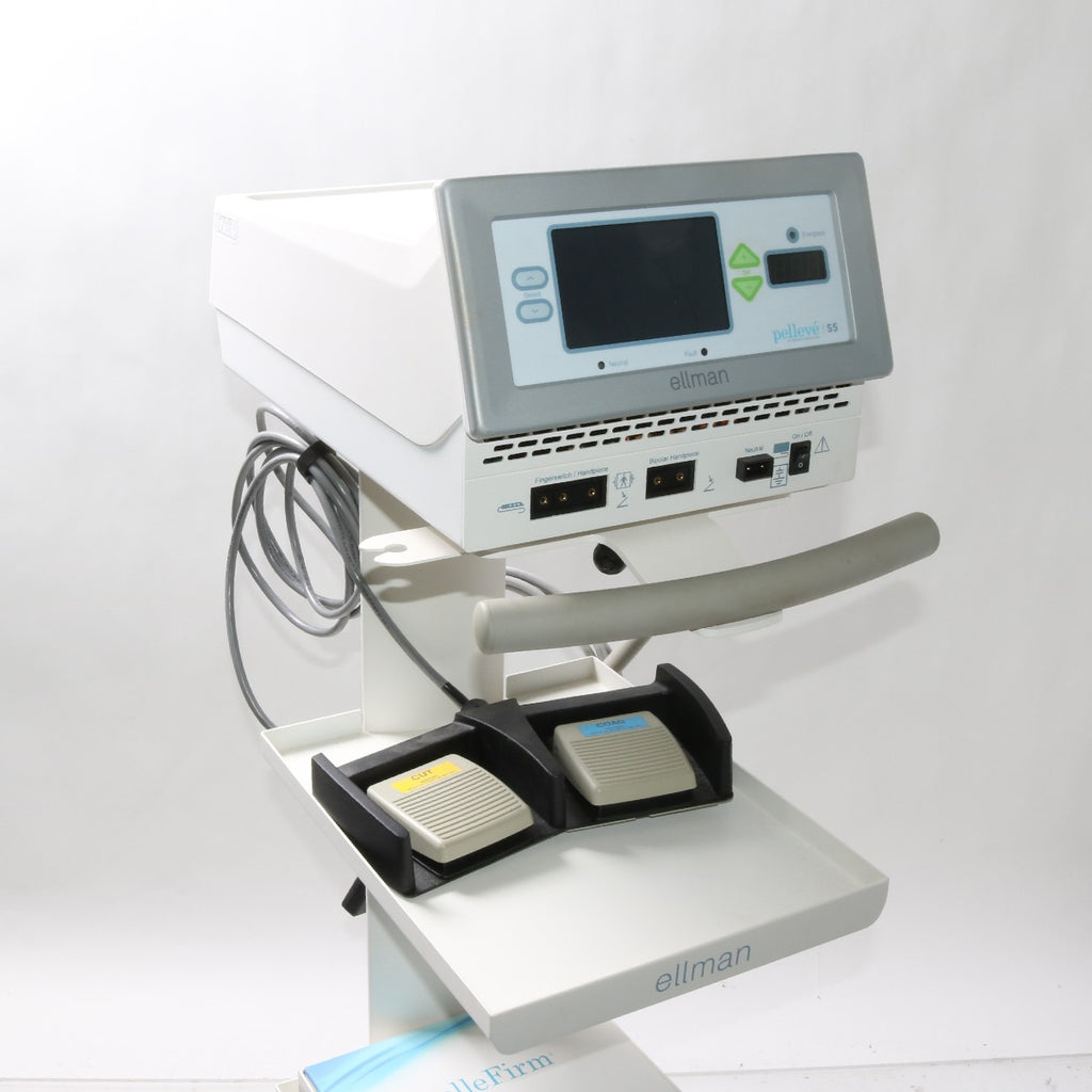 Ellman Pelleve S5 Radiosurgical Generator w/ PelleFirm GlideSafe & Cart