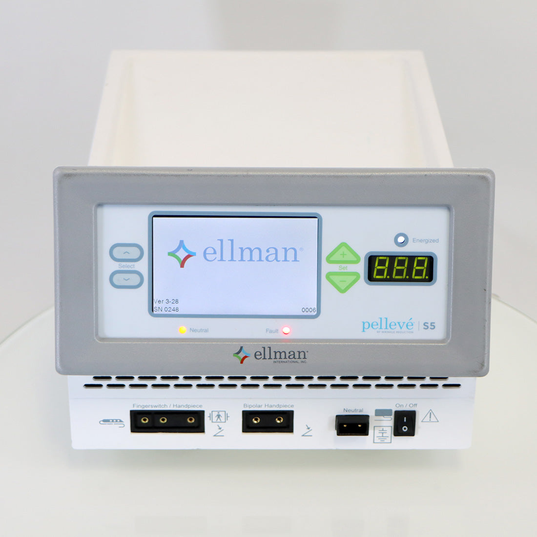 Ellman Pelleve S5 RF Wrinkle Reduction Radio-surgical System IEC5P-ST Generator