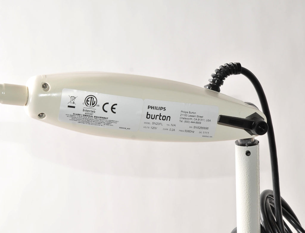 Philips Burton SN20FL Portable Medical Flexible Patient Exam Light Floor Mount