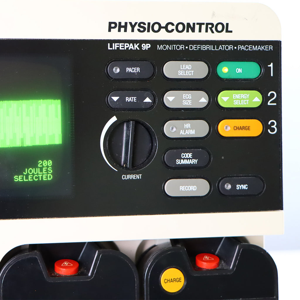 LifePak Physio Control 9A Cardiac Monitor w/ Paddles AS IS