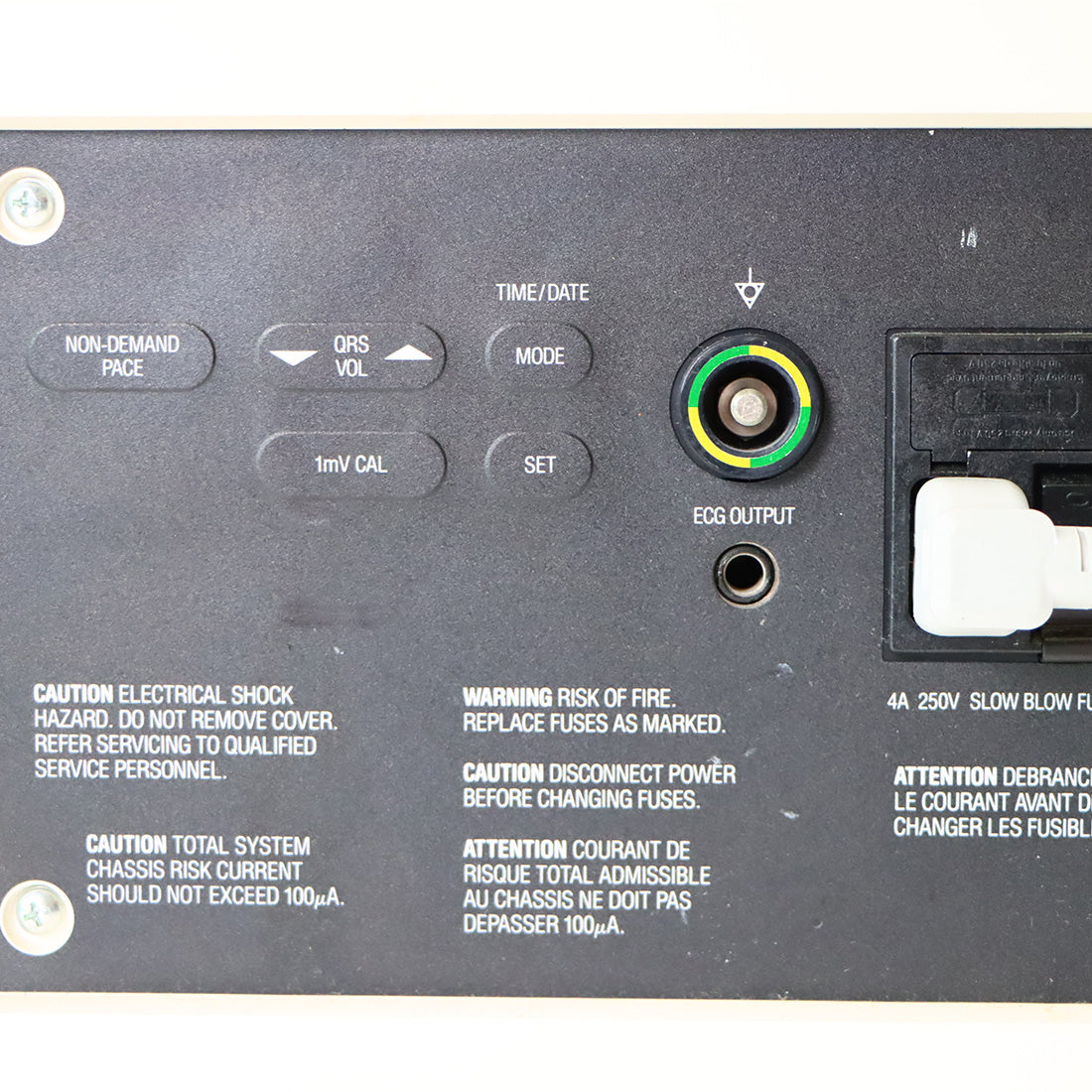 LifePak Physio Control 9A Cardiac Monitor w/ Paddles AS IS