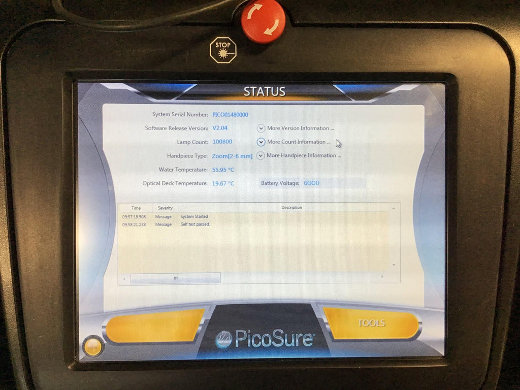 2013 Cynosure PicoSure Q Switch 755 Alex Pico Sure Pigment Tattoo Wrinkles Laser