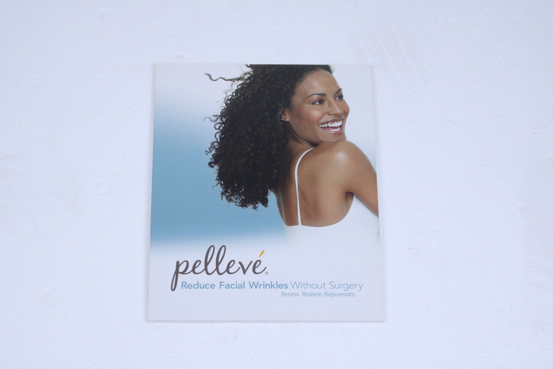 Ellman Pelleve RF Facial Wrinkle Front Desk Waiting Room Marketing Sign Display
