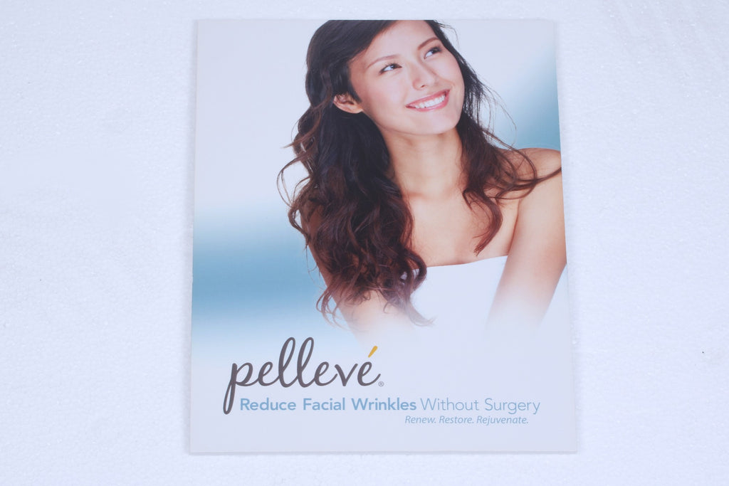 Ellman Pelleve RF Facial Wrinkle Waiting Room Front Desk Marketing Sign Display