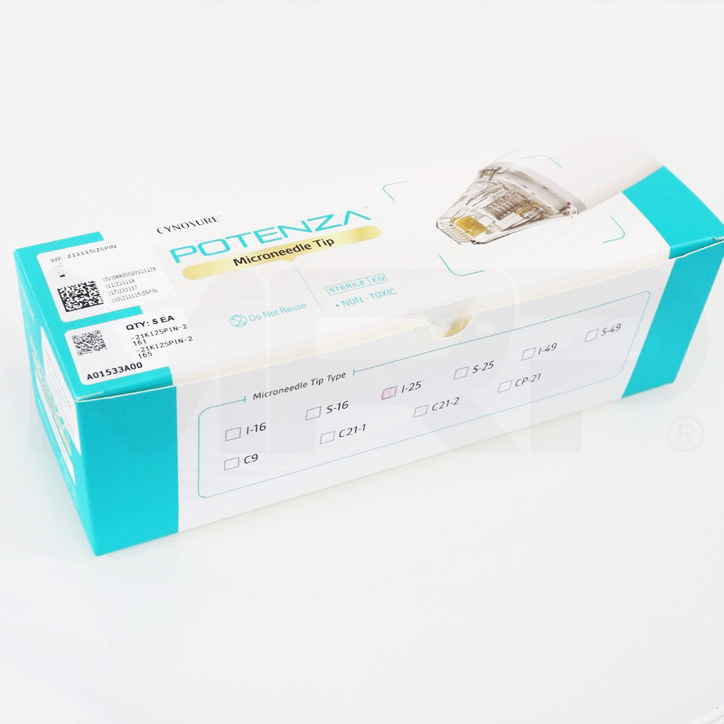 Cynosure Potenza RF I-25 Microneedling Tips 100-7043-055 Microneedle x5