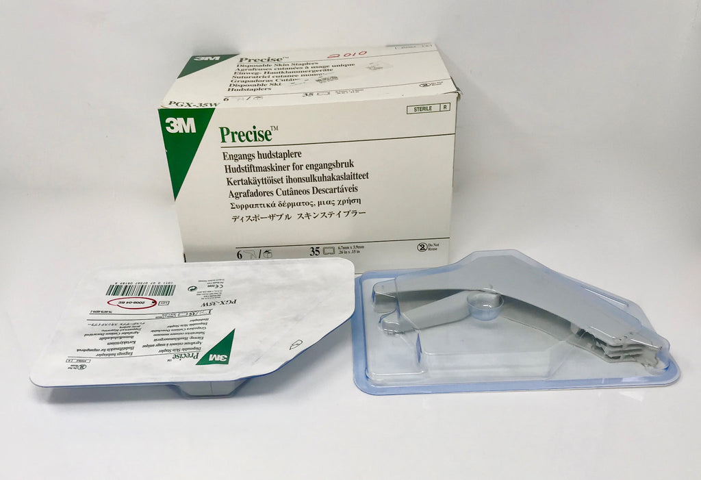 3M Precise PGX-35W Disposable Skin Stapler Wound Closure Single Patient EXP2008