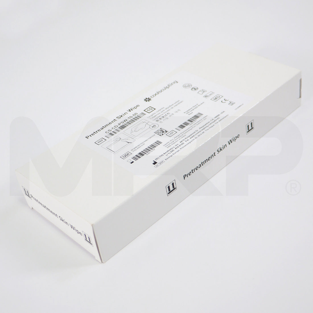 Zeltiq Pretreatment Skin Wipe CS-CD-PSW-10-00 - 10 Pack - Expired