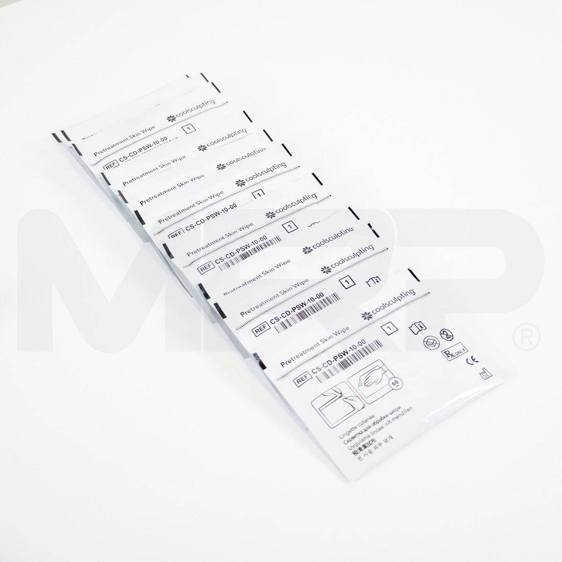 Zeltiq Pretreatment Skin Wipe CS-CD-PSW-10-00 - 10 Pack - Expired