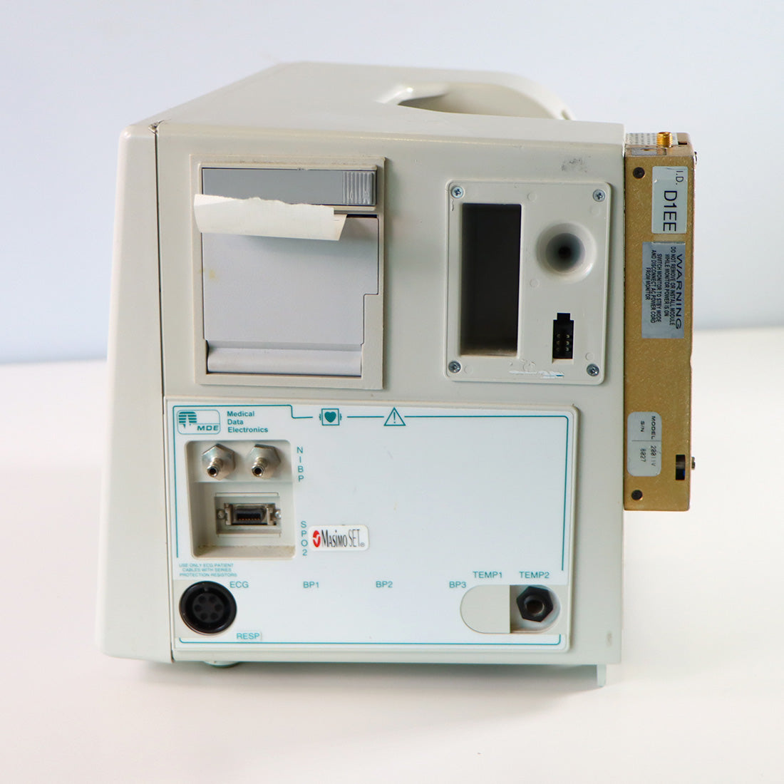 Invivo MDE Escort Prism SE Features Parts As Is