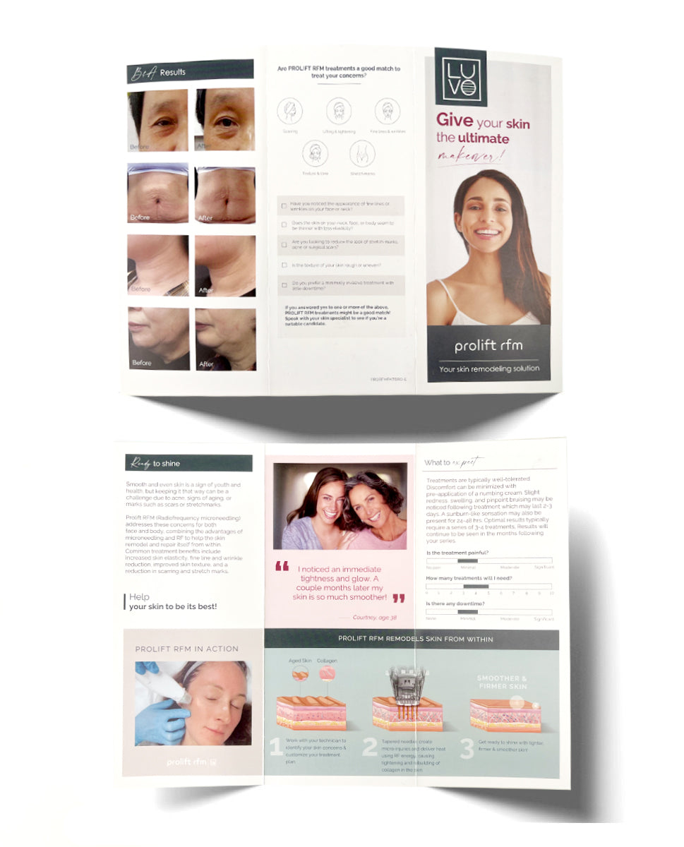 LUVO Prolift RFM Patient Brochure - English 25/pk