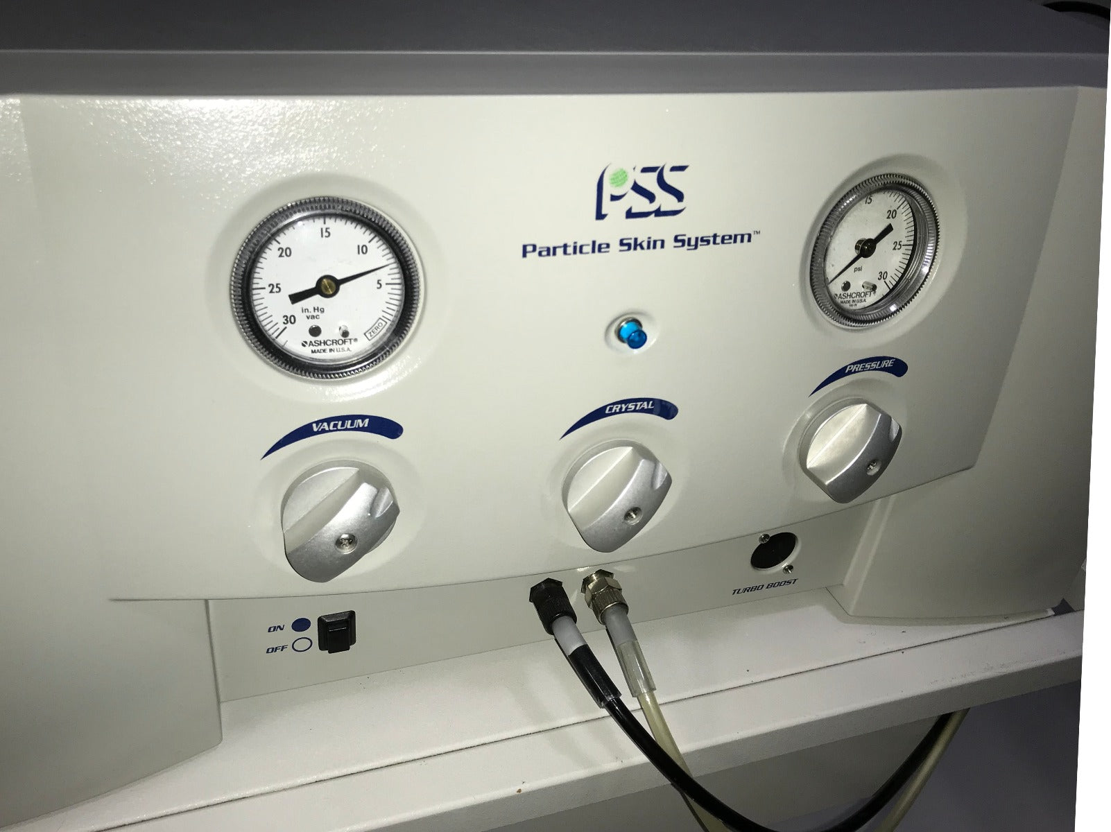 PSS Particle Skin System Derma Genesis with 4 bottles aluminum oxide crystals