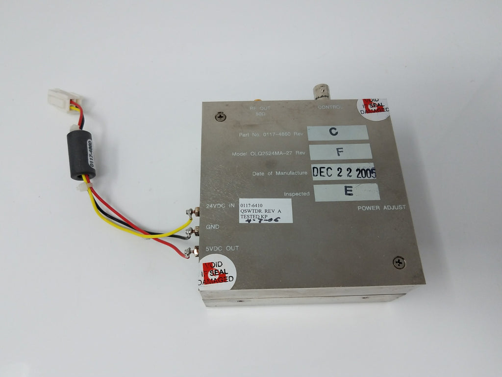 Q-Switch Driver Controller Laserscope KTP 532 0117-4860 Untested Parts AS-IS
