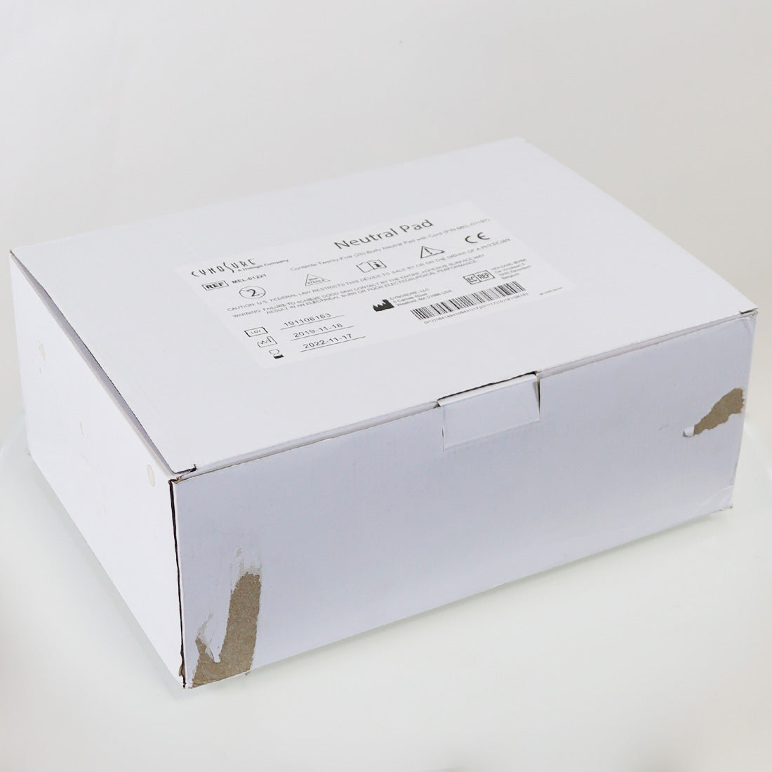 Ellman Cynosure Large Body Neutral Pad w/Cord RF Electrosurgical MEL-01197 x25