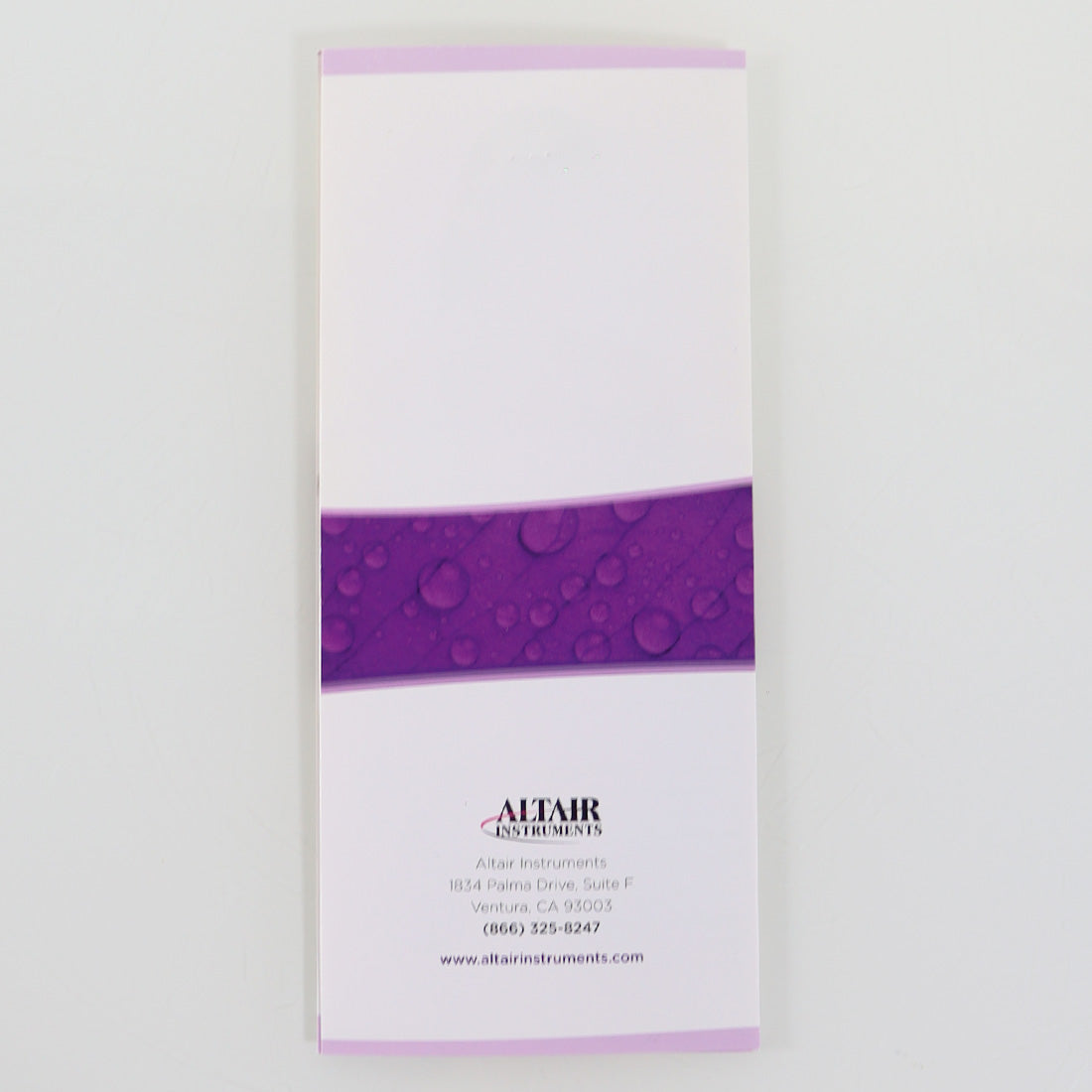 Altair Instruments Diamond Tome Wands Marketing Brochure x17 Piece