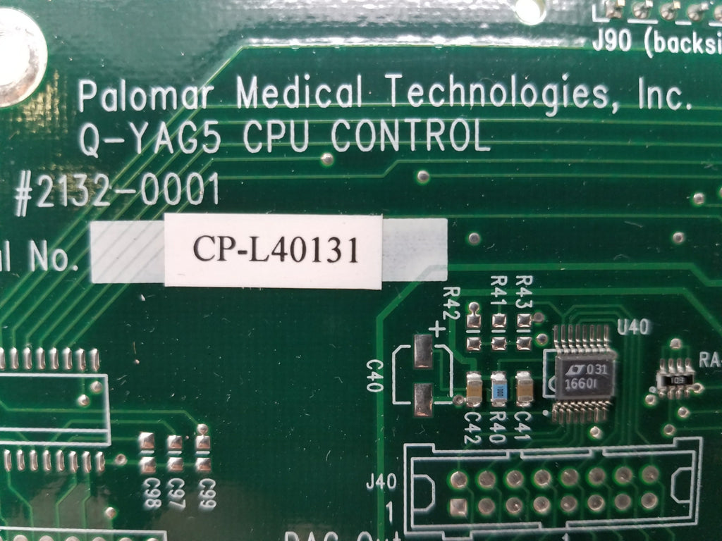 PALOMAR Q Yag5 CPU Control Board Assembly YAG ** Parts Only SOLD AS IS **