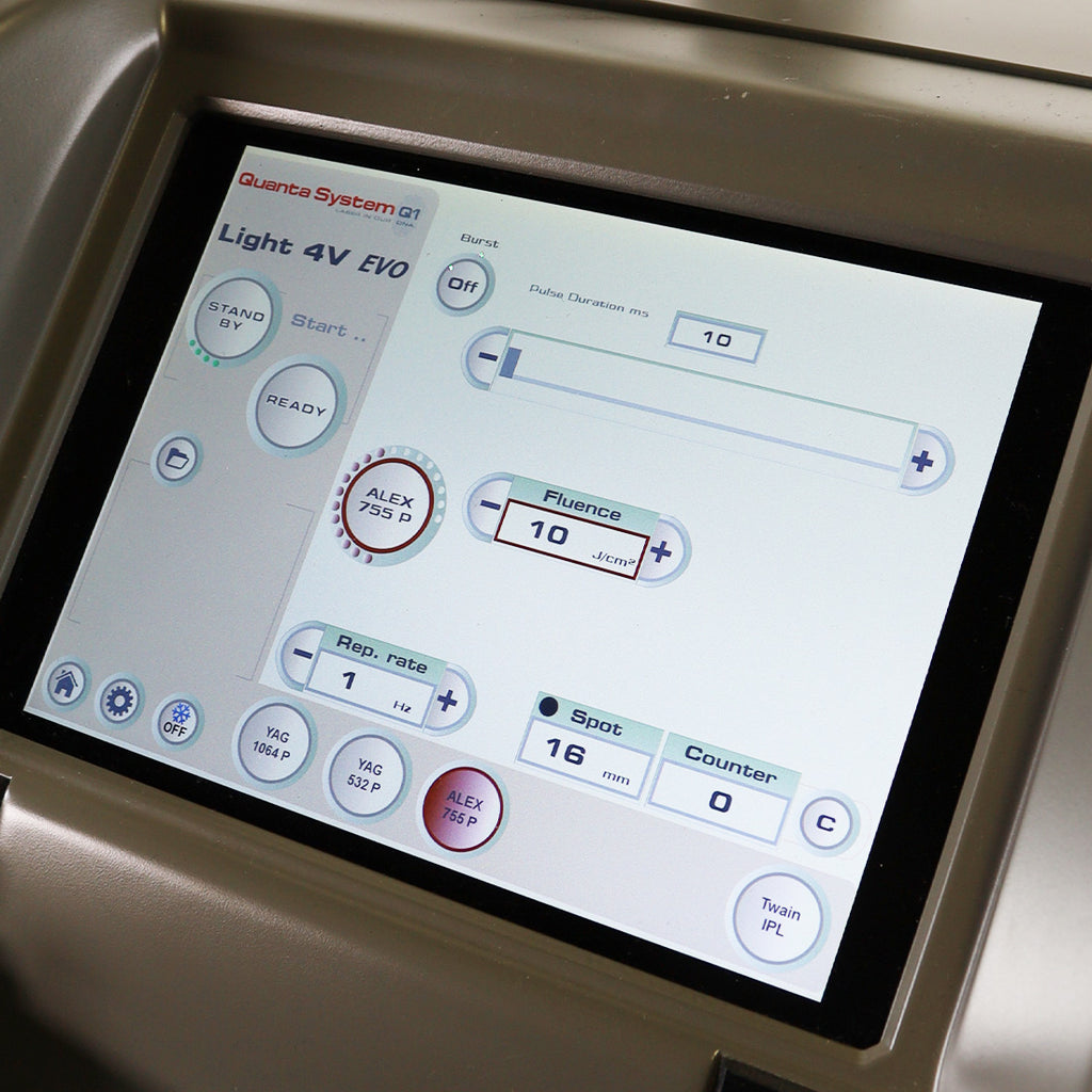 2021 Quanta Light 4V Evo Hair Reduction Vascular Lesions System PCMS00319