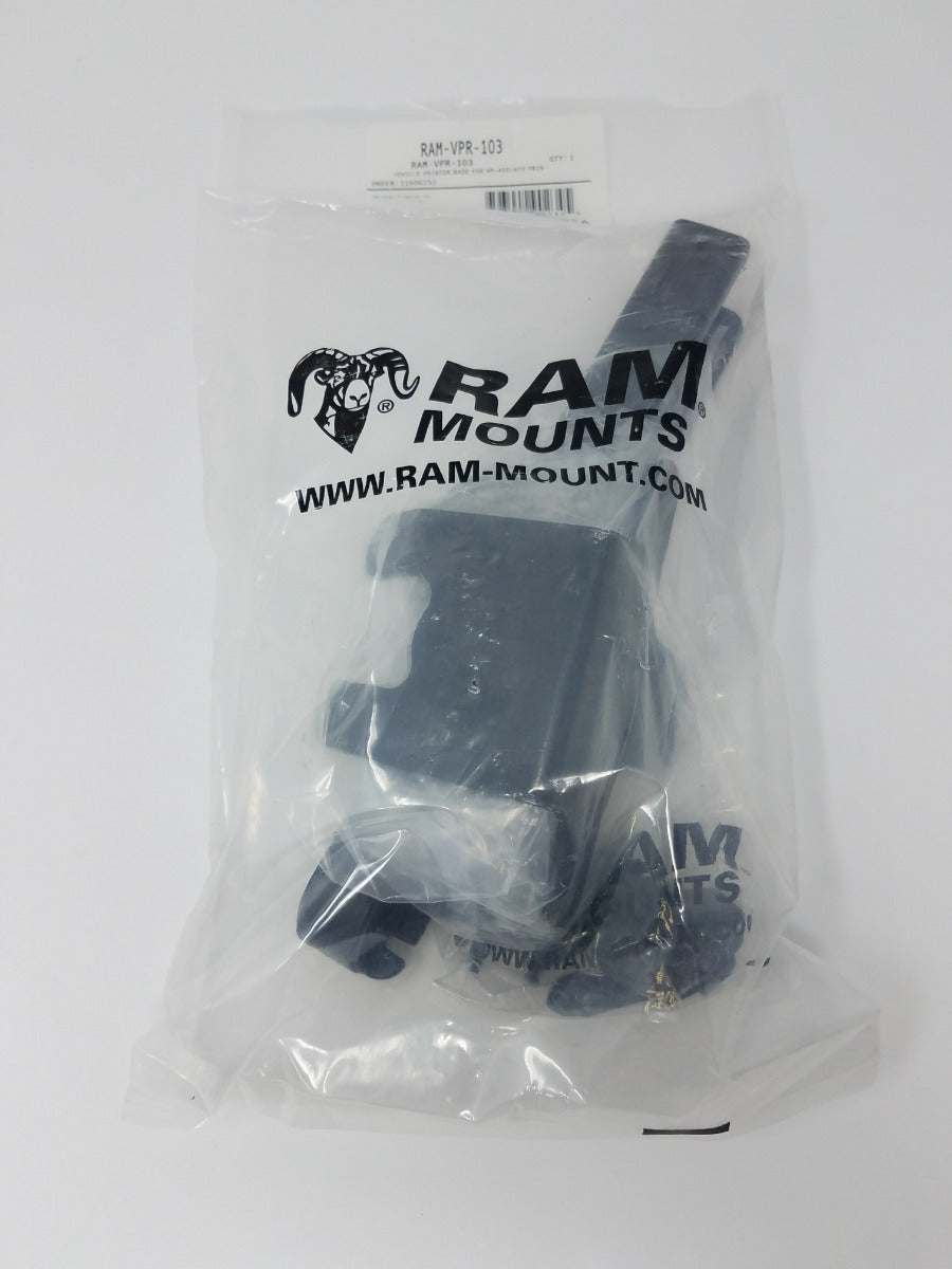 Ram Mounts Vehicle Printer Base HP-450/470 RAM-VPR-103 Desk Jet Spring Loaded