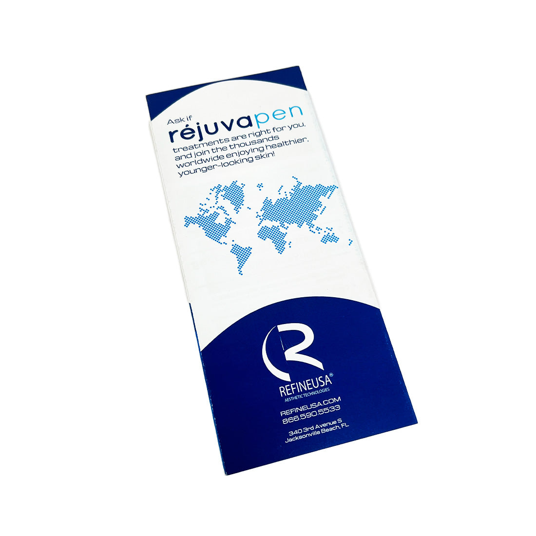 Rejuvapen NXT Microneedling Pen Skin Rejuvenation Pamphlet Office Brochure x15Pc