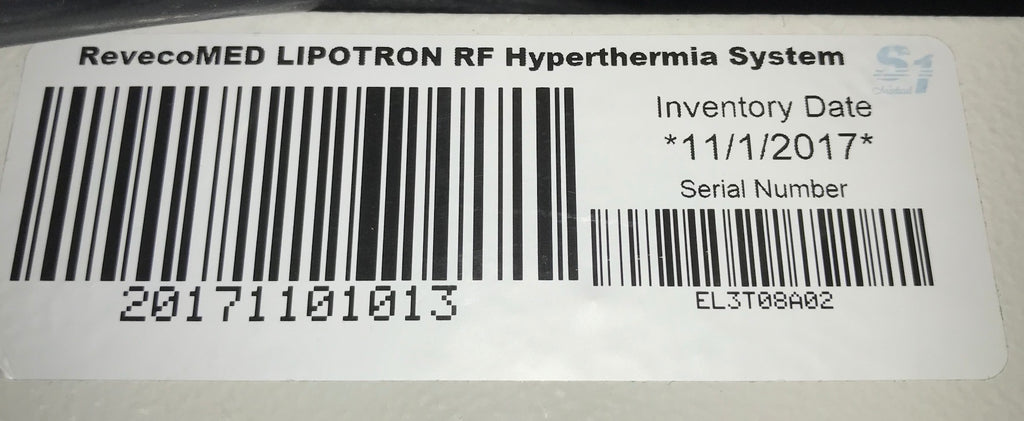 REVECOMED RF Radio Frequency Hypothermia System Tron3000 Tron 3000