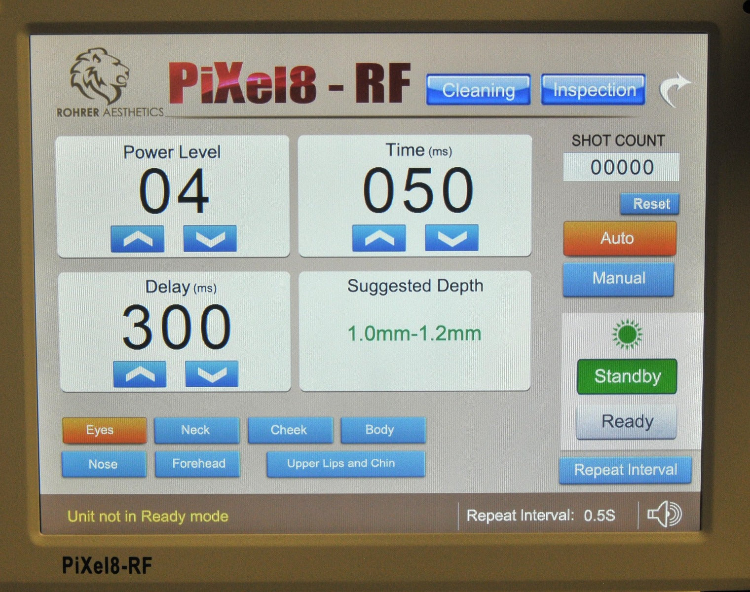 2020 Rohrer Aesthetics PiXel8-RF Bi-Polar RF Microneedling Skin Tightening System