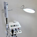 Rolling Beauty Instrument Facial Steamer White Rolling M-2005D Magnifying Glass