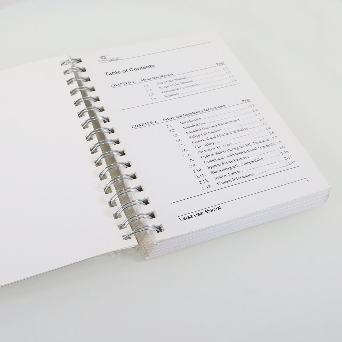 VenusConcept Venus Versa User Manual USA Version